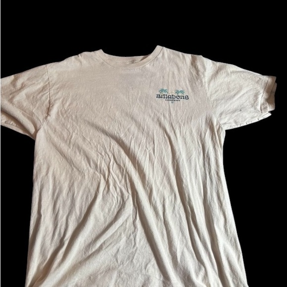 Billabong Cream Short Sleeve Tee - Picture 1 of 2